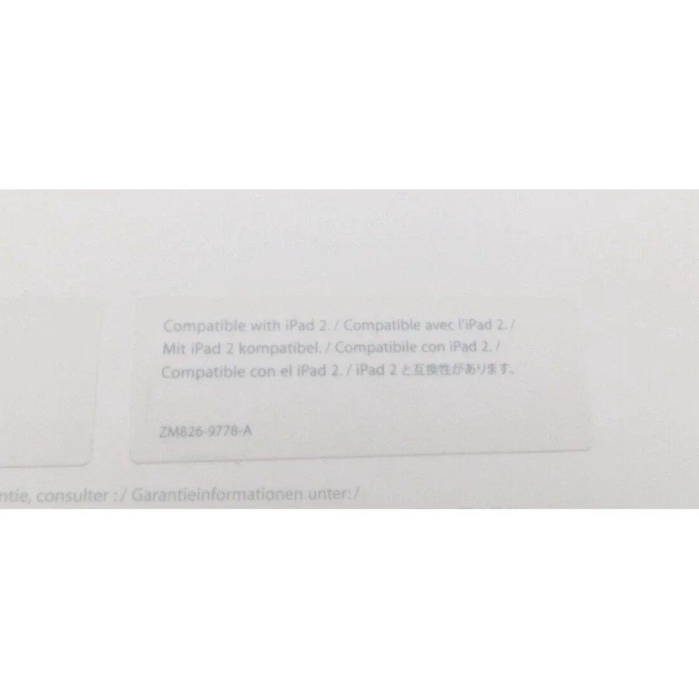 Apple MC947LL/A iPad 2 Smart Cover New!